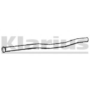 Труба выхлопного газа KLARIUS VO75B