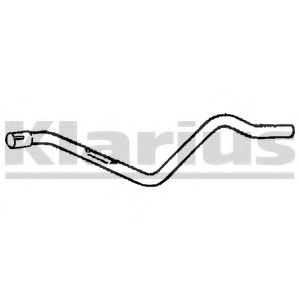 Труба выхлопного газа KLARIUS VW317V