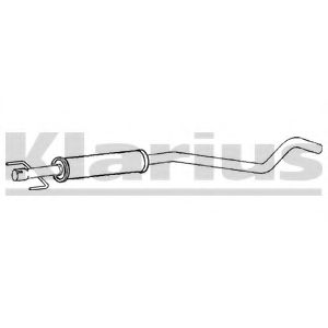 Средний глушитель выхлопных газов KLARIUS 250743