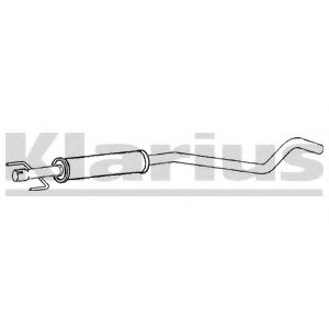 Средний глушитель выхлопных газов KLARIUS 261011