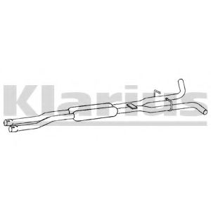 Средний глушитель выхлопных газов KLARIUS 270685