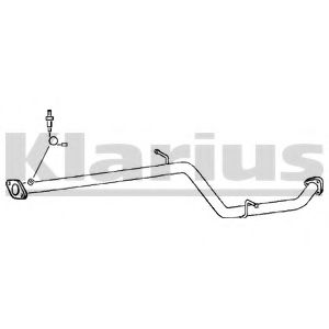 Труба выхлопного газа KLARIUS CL262X