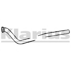 Труба выхлопного газа WALKER 05194