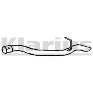 Труба выхлопного газа KLARIUS FE1014A