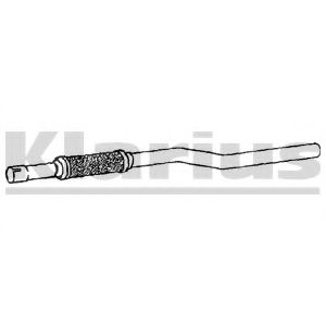 Труба выхлопного газа KLARIUS GM618T