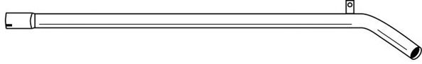 Труба выхлопного газа WALKER 07790