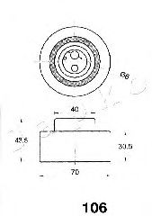 Устройство для натяжения ремня, ремень ГРМ DAYCO 280