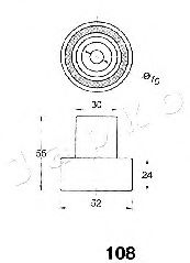 Устройство для натяжения ремня, ремень ГРМ DAYCO 154