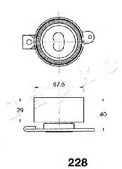 Устройство для натяжения ремня, ремень ГРМ LEMFÖRDER 22007