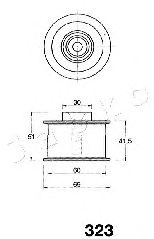 Устройство для натяжения ремня, ремень ГРМ JAPKO 45323
