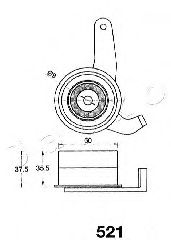 Устройство для натяжения ремня, ремень ГРМ JAPKO 45521