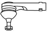 Наконечник поперечной рулевой тяги FRAP 3784