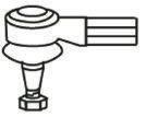 Наконечник поперечной рулевой тяги FRAP 3854