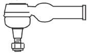 Наконечник поперечной рулевой тяги FRAP 740
