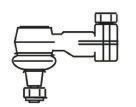 Наконечник поперечной рулевой тяги FRAP 746