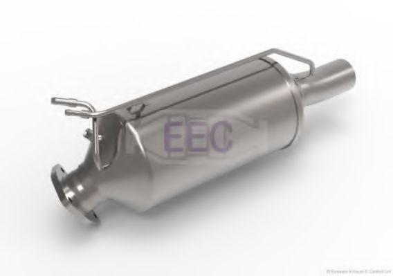 Сажевый / частичный фильтр, система выхлопа ОГ EEC DPF069