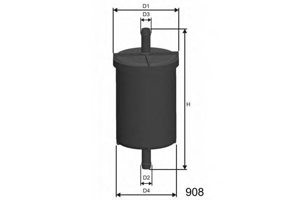 Топливный фильтр MISFAT E529
