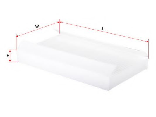 Фильтр, воздух во внутренном пространстве SAKURA  Automotive CA-37980