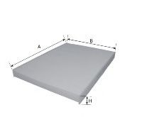 Фильтр, воздух во внутренном пространстве GOODWILL AG 560 CF