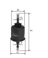 Топливный фильтр GOODWILL FG 101
