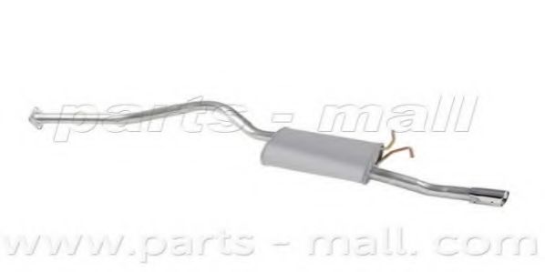 Глушитель выхлопных газов конечный PARTS-MALL PYA-327