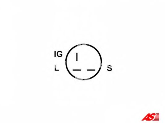 Ремкомплект, выпрямитель генератора AS-PL 75195