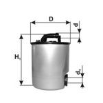 Топливный фильтр MANN-FILTER PP8572