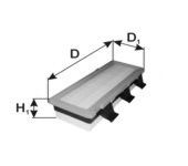 Воздушный фильтр MANN-FILTER AP185