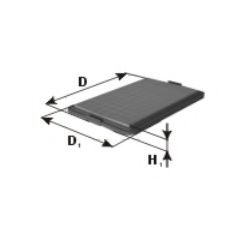 Воздушный фильтр MANN-FILTER AP087