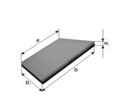 Фильтр, воздух во внутренном пространстве MANN-FILTER K1066