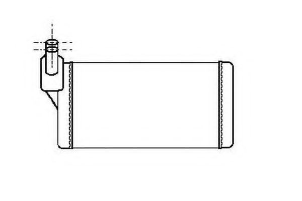 Теплообменник, отопление салона ORDONEZ 2061937