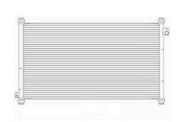 Конденсатор, кондиционер VISTEON 6340