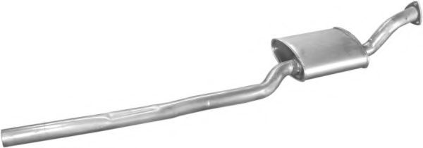 Средний глушитель выхлопных газов POLMO 0167