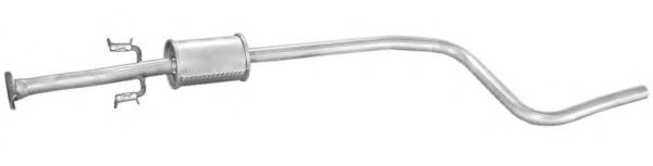 Средний глушитель выхлопных газов POLMO 05.19