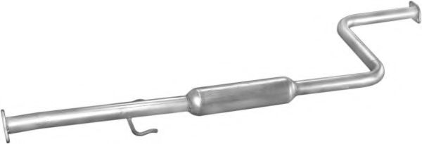 Средний глушитель выхлопных газов POLMO 09.27