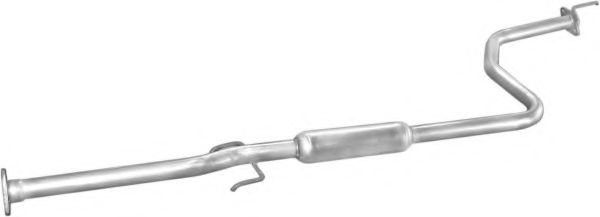 Средний глушитель выхлопных газов POLMO 0960