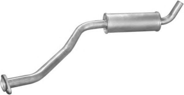 Средний глушитель выхлопных газов POLMO 1162