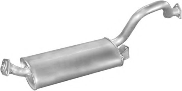 Глушитель выхлопных газов конечный POLMO 1493