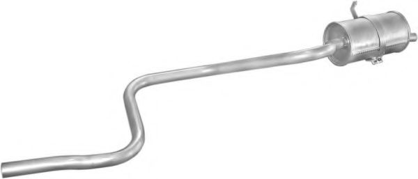 Глушитель выхлопных газов конечный POLMO 15.06
