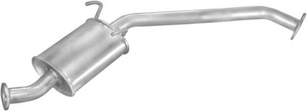 Средний глушитель выхлопных газов POLMO 15107