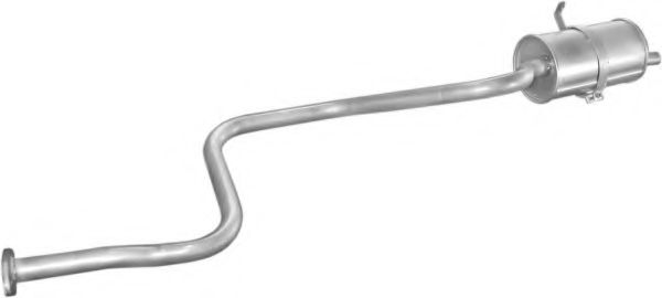 Глушитель выхлопных газов конечный POLMO 1570