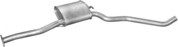 Средний глушитель выхлопных газов TESH 250127