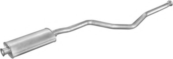 Средний глушитель выхлопных газов POLMO 1998