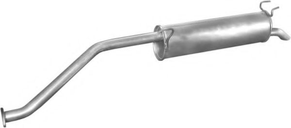 Глушитель выхлопных газов конечный POLMO 2012