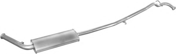 Средний глушитель выхлопных газов POLMO 21.253