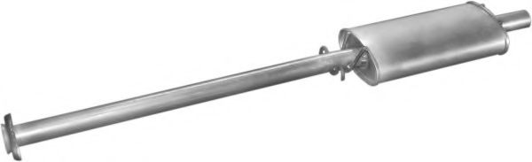 Средний глушитель выхлопных газов POLMO 2303