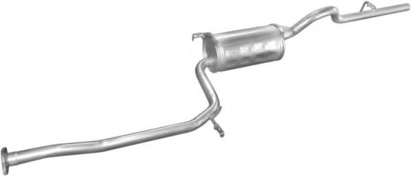 Глушитель выхлопных газов конечный WALKER 9488