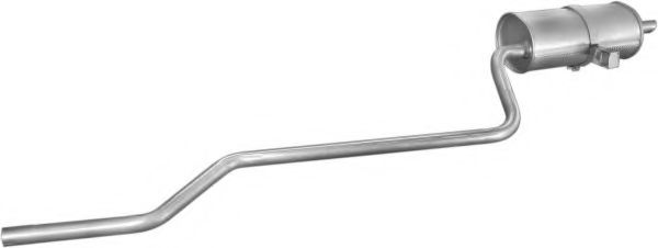 Глушитель выхлопных газов конечный POLMO 26.273