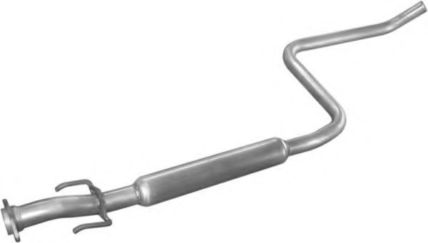 Средний глушитель выхлопных газов POLMO 2652