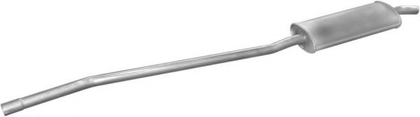 Средний глушитель выхлопных газов WALKER 12043